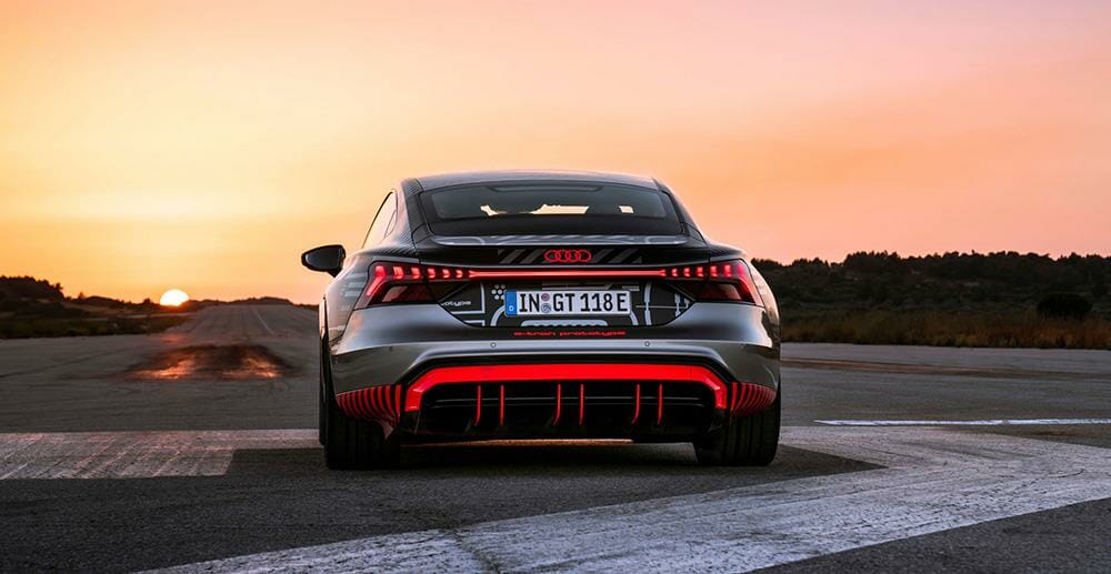 Audi e-tron GT back