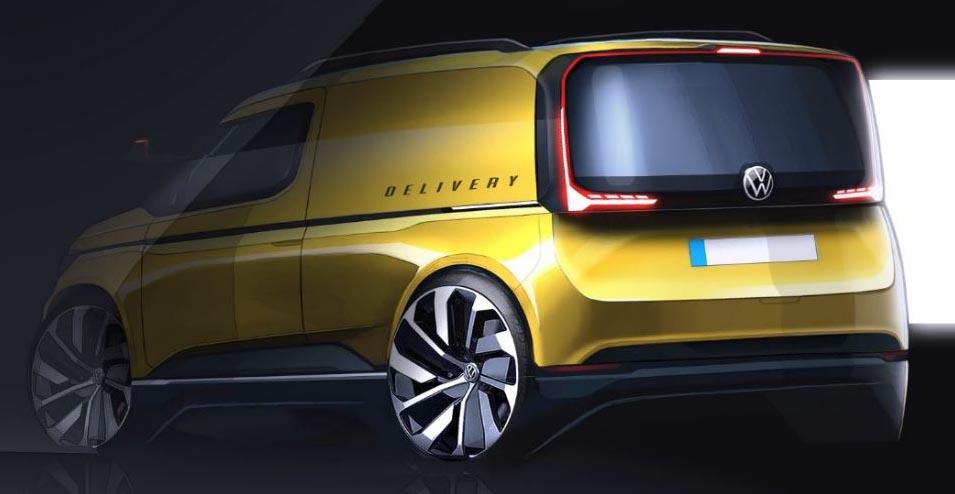 Volkswagen Caddy Mk5 – first sketches 1