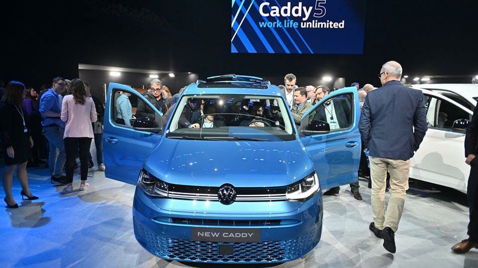 World première of new Caddy